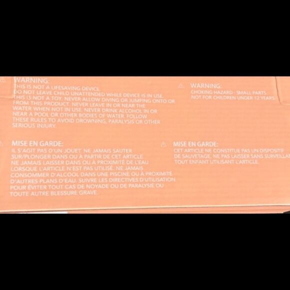 Pool Float Never Opened NWOT - Picture 3 of 3